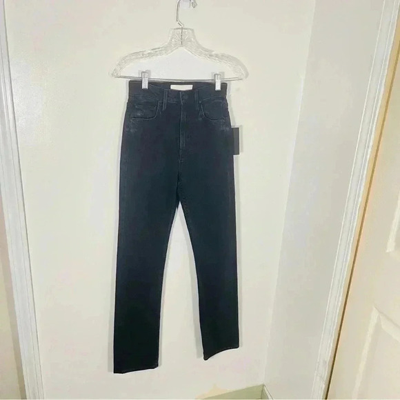 MOTHER Superior Denim High Waisted Rider Skimp Who's Sorry Now Wash - Picture 3 of 8